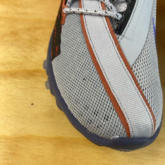 Nike React ISPA Wolf Grey Sapphire Dusty Peach - Picture 3 of 8